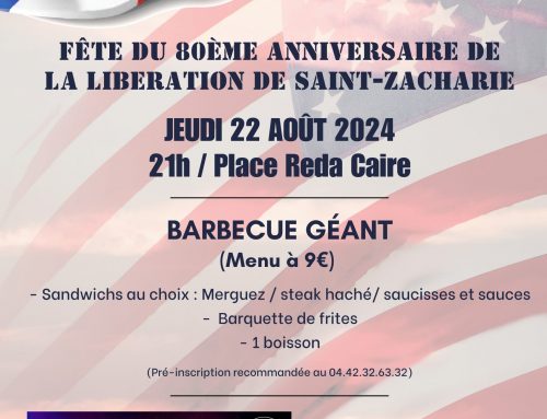Soirée du 80ème anniversaire de la Libération de Saint-Zacharie