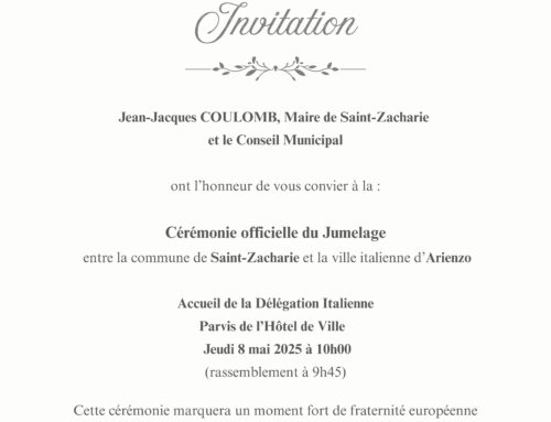 Cérémonie officielle du Jumelage