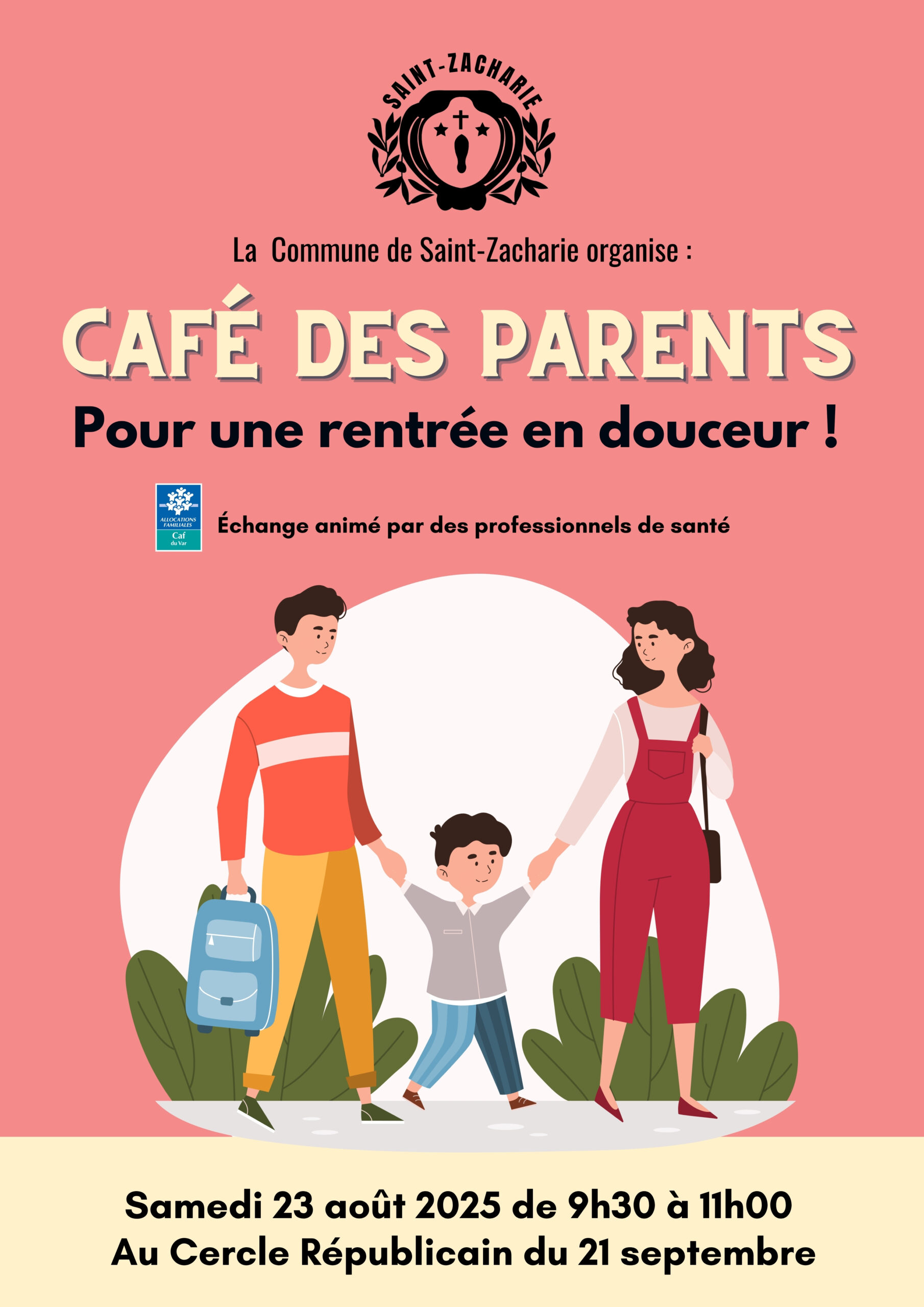 Café des parents – rentrée scolaire