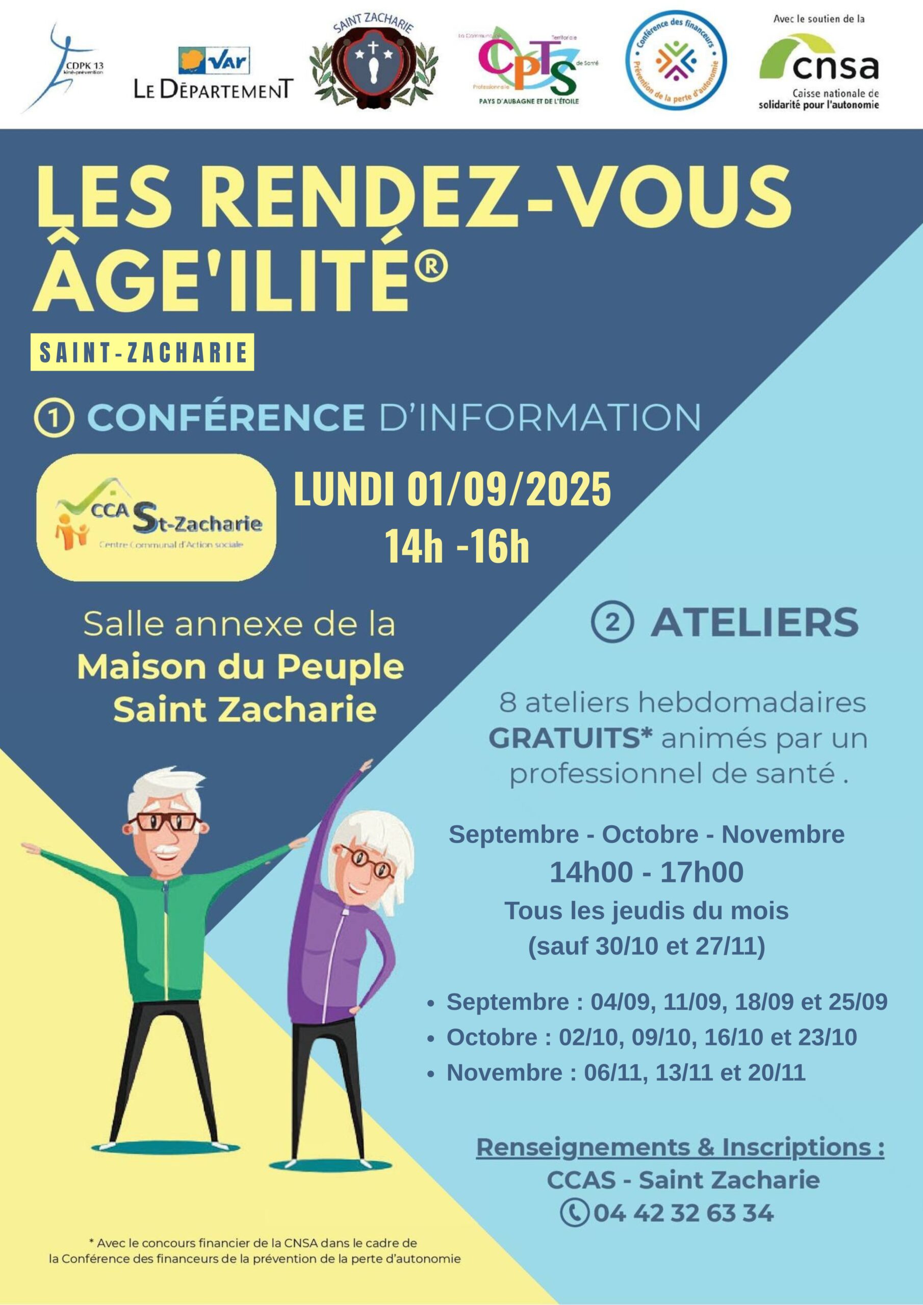 Les rendez-vous Âge’ilité