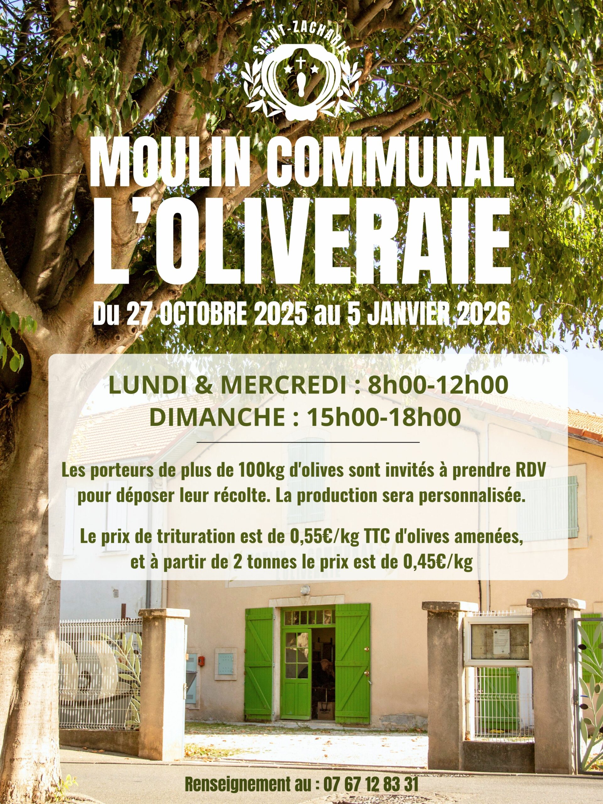 Ouverture du Moulin Communal