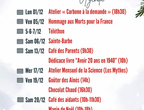 Agenda décembre 2025