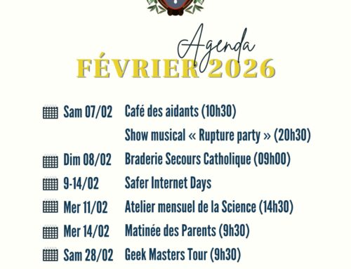 Agenda février 2026