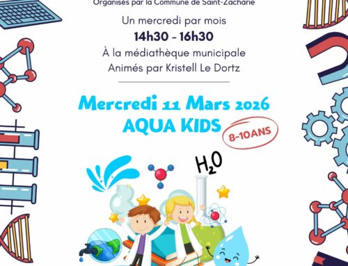 Les Ateliers Mensuels de la Science : Aqua kids