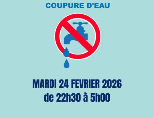 Coupure d&rsquo;eau
