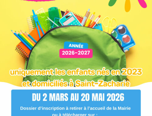 INSCRIPTIONS – PETITE SECTION 2026/2027