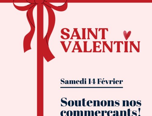 Saint Valentin, soutenons nos commerçants !