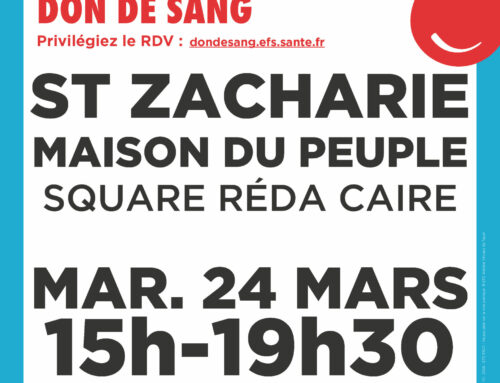 Don de sang – Mars 2026