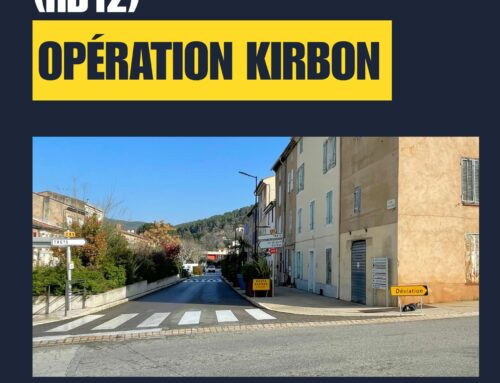 Travaux Route de Trets (RD12)