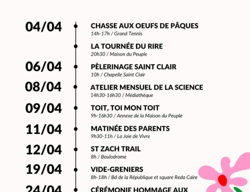 Agenda avril 2026