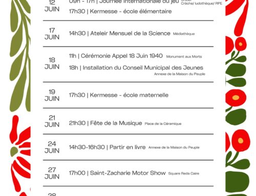 Agenda Juin 2026