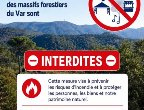 Arrêté préfectoral – interdiction rassemblement dans les massifs forestiers du Var