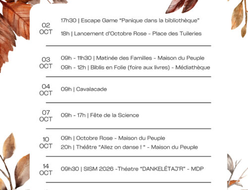 Agenda – Octobre 2026